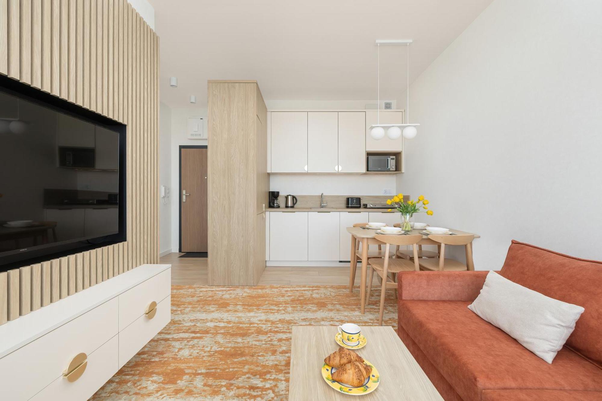Sun & Beach Apartments Bel Mare With Parking By Noclegi Renters เมียนซิดดรอแย ภายนอก รูปภาพ
